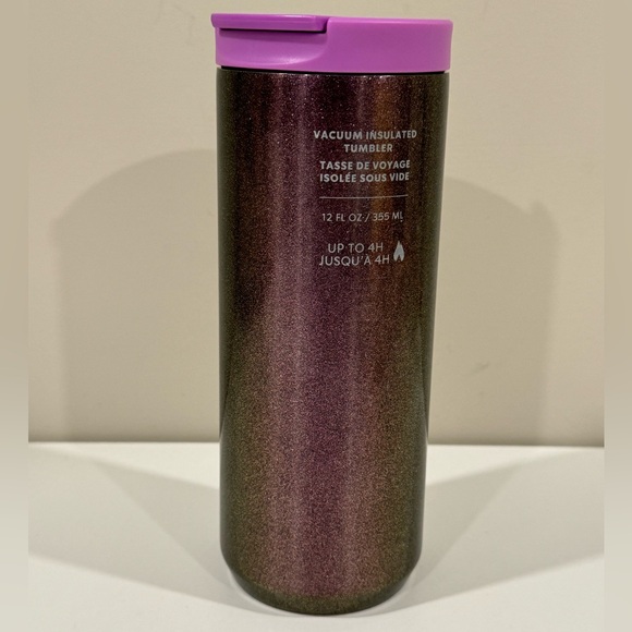 Starbucks Purple and Black Tumbler - Picture 2 of 5